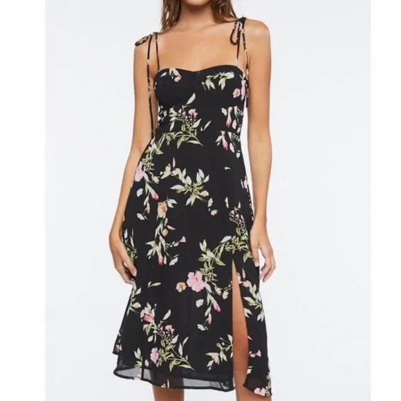 corset style floral sundress - Picture 3 of 7